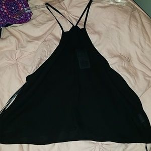 Black Halter Tank